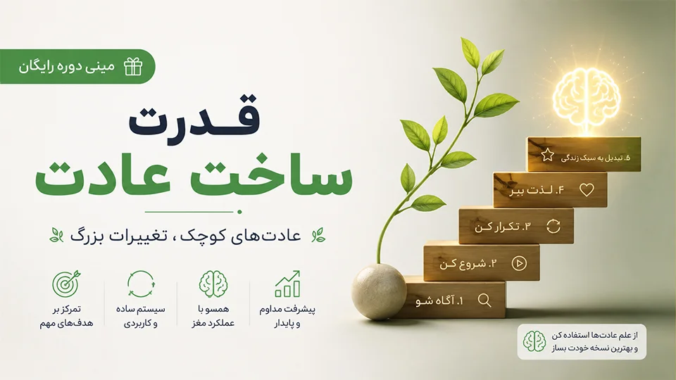 مینی دوره رایگان قدرت ساخت عادت